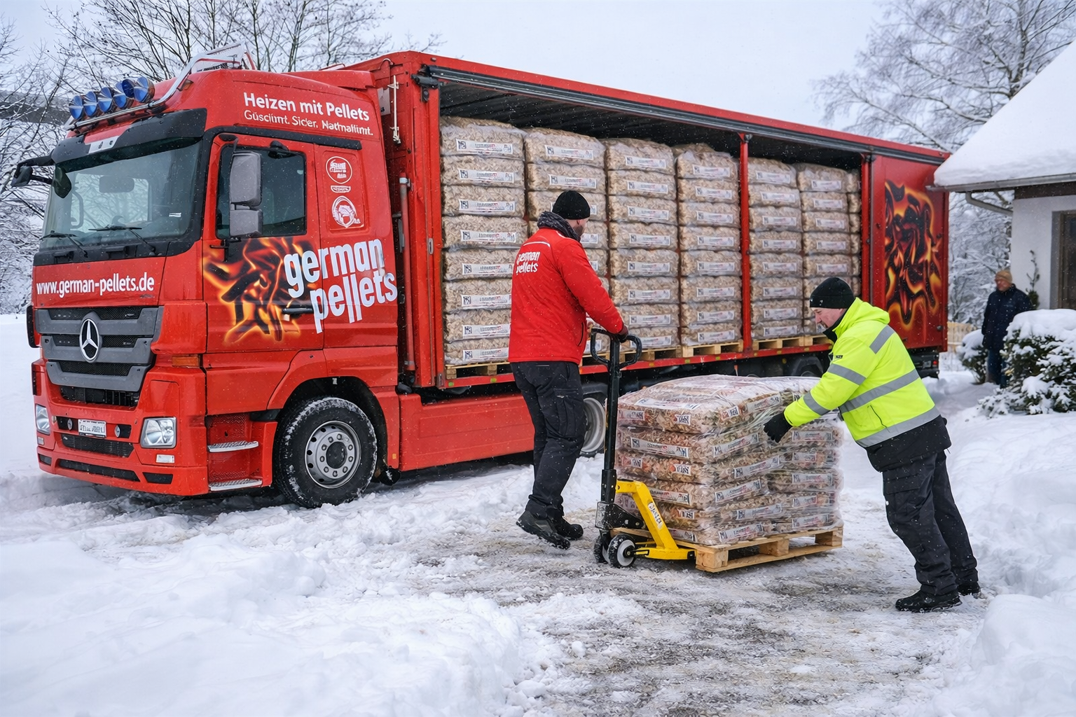 German Pellets LKW